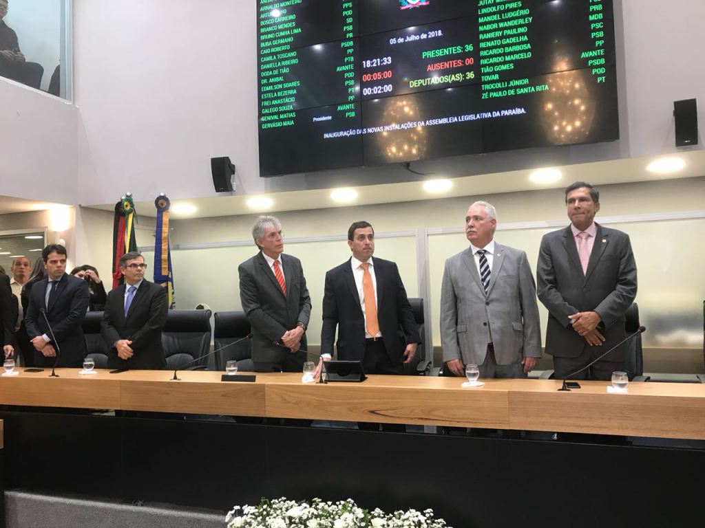 Gervsio Maia entrega reforma da ALPB e comemora: Casa est realmente  altura do nosso povo