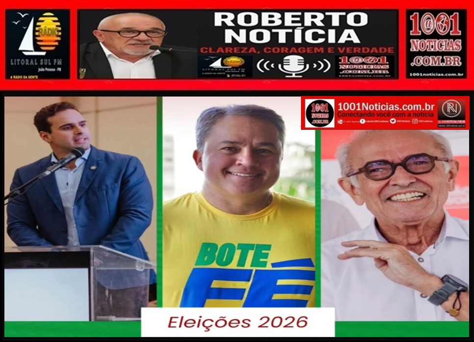 PESQUISA VARIT�  -  Lucas Ribeiro tem 40,2%, Efraim Filho aparece em 2� com 28,9% e C�cero Lucena 27,3%