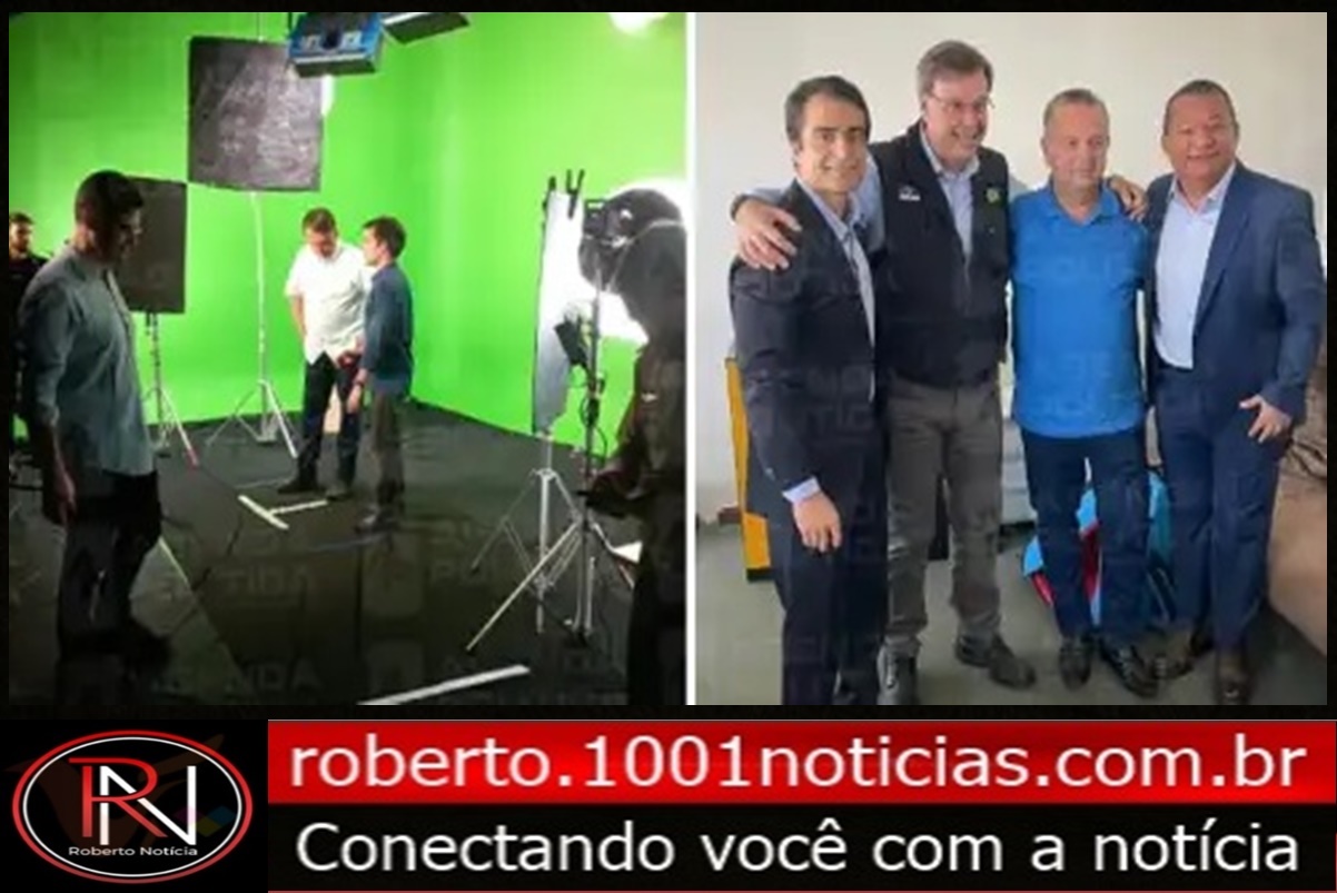 Veja como foi os bastidores da gravação do guia eleitoral de Nilvan com Bolsonaro em Brasília