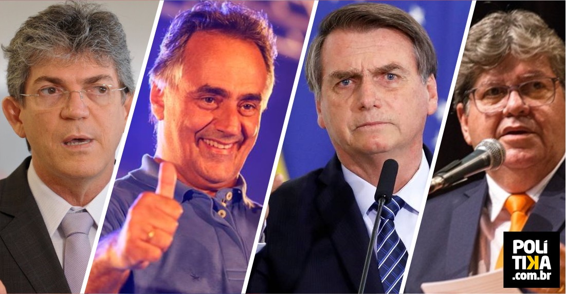 POLTIKA/DATAVOX: Confira o potencial de transferncia de votos de Cartaxo, Joo Azevedo, Ricardo e Bolsonaro