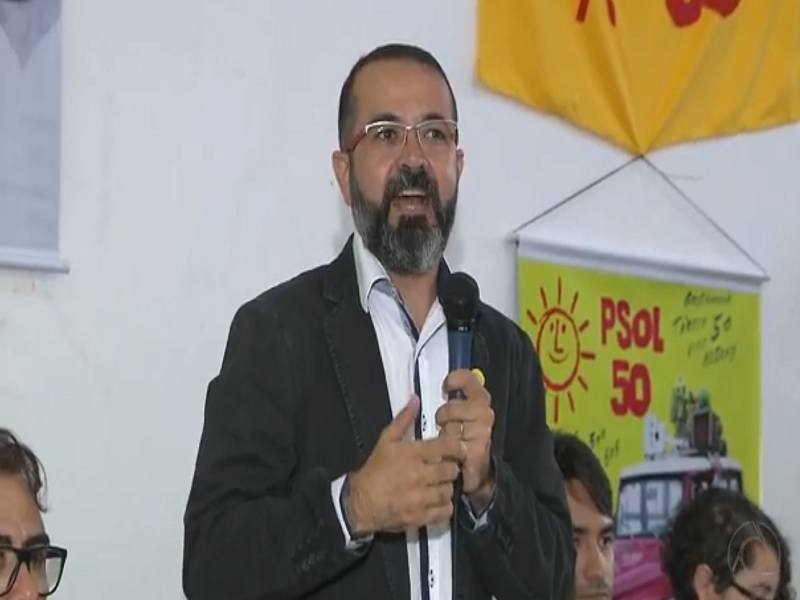 Trcio Teixeira  oficializado como candidato do PSOL ao Governo do Estado