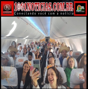 Ação promocional da Gol com Governo do Estado traz turistas para Campina  Grande em avião do forró — Governo da Paraíba
