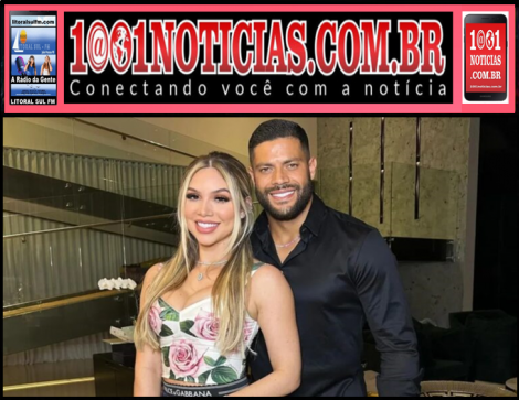 Hulk e Camila ngelo vo realizar festa de casamento em Joo Pessoa em dezembro