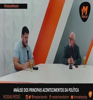 Acompanhe o Debate Master com apresentação de Roberto Notícia e Caike Papaléguas analisando a política da Paraíba e do Brasil