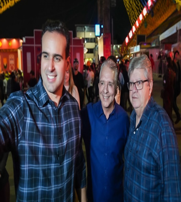 ELEIÇÕES 2026  –  Lucas Ribeiro, João Azevêdo e Nabor Wanderley votarão juntos neste domingo